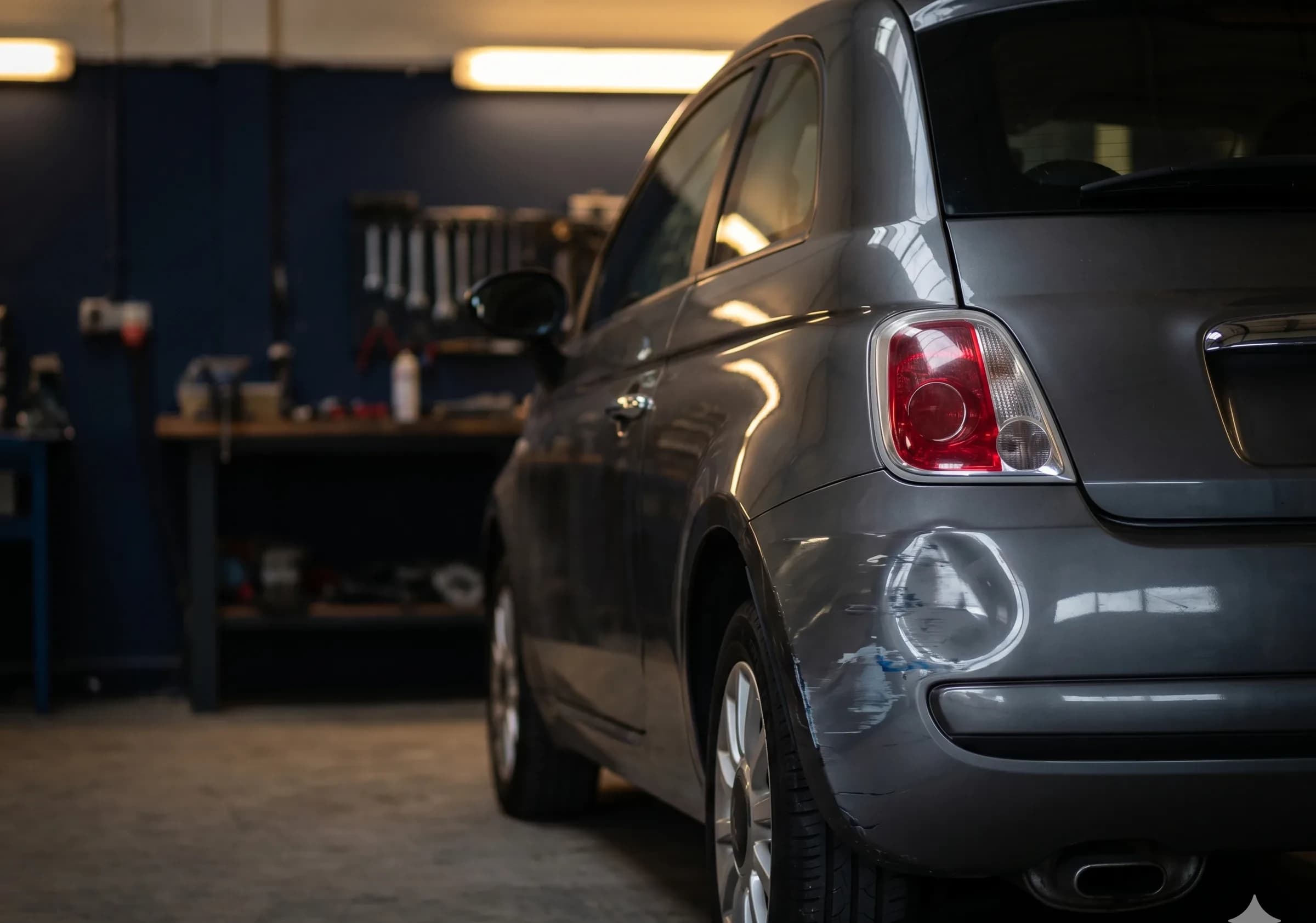 Choc arrière sur Peugeot 208 réparé par Autoomat